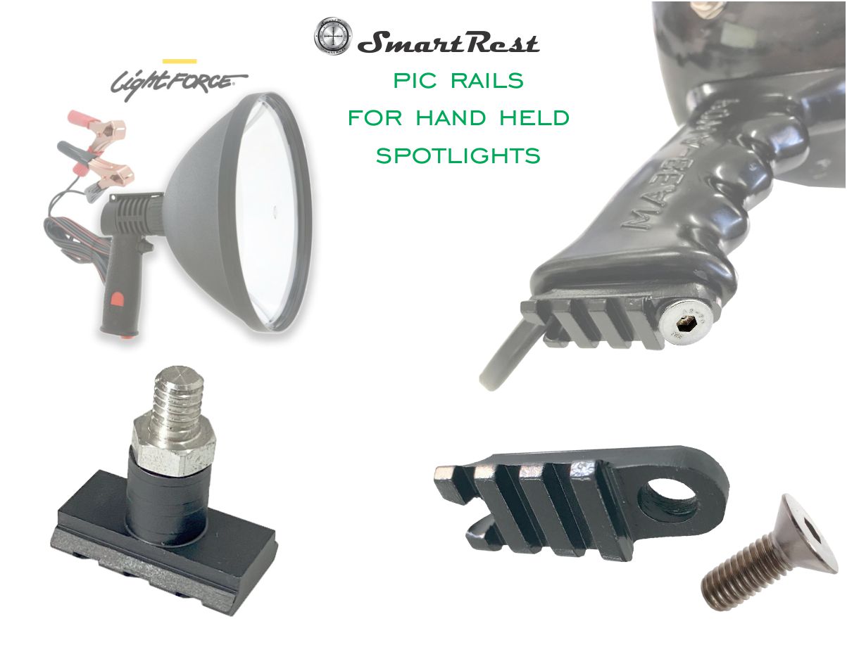 SmartRest Rail - Hand Held Spotlights